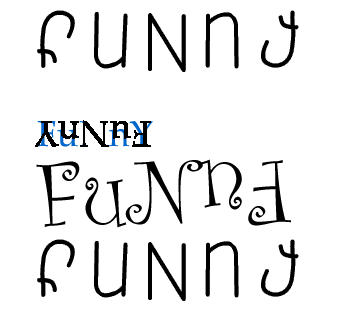 the word funny
