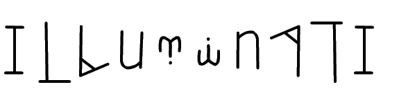 illuminati ambigram picture