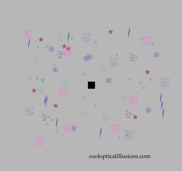 disappearing confetti