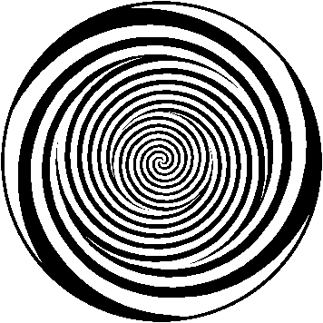 freaky moving spiral optical illusion