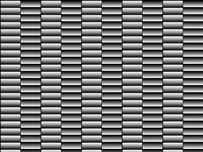 clashing gradients optical illusion